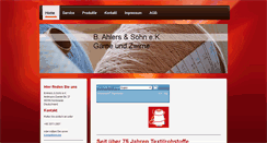 Desktop Screenshot of ahlers-sohn.de